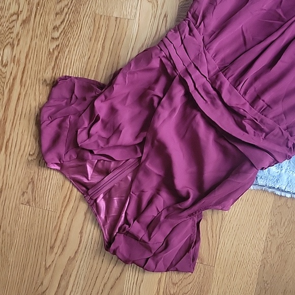 Cupshe Dark Red Maxi Dress, Women's Size Small, New With Tags! - Picture 2 of 9